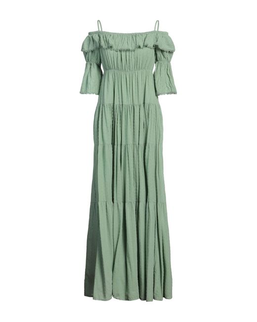 Dixie Green Maxi-Kleid