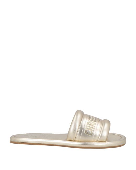 Dior White Sandale
