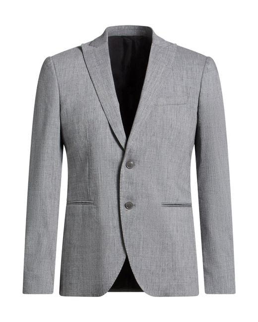 John Varvatos Gray Blazer for men