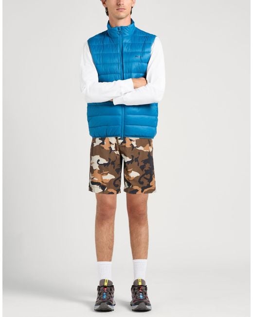 WOOD WOOD Brown Shorts & Bermuda Shorts Cotton, Polyester for men