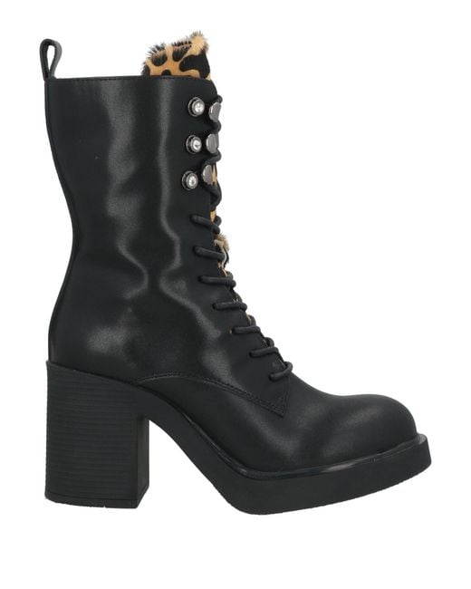 Tosca Blu Black Ankle Boots