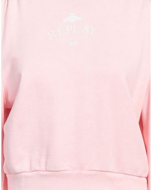 Sudadera Replay de color Pink