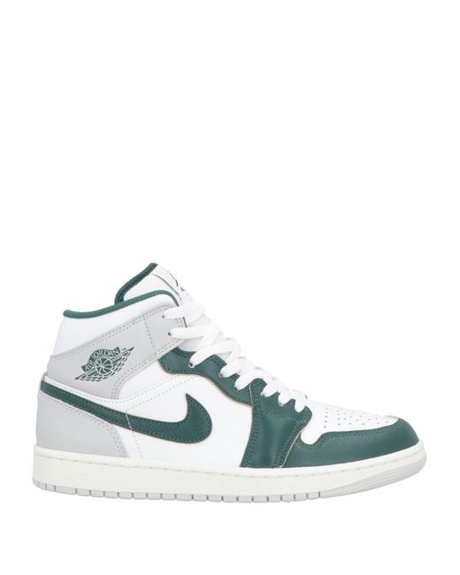 Nike Green Dark Sneakers Leather for men