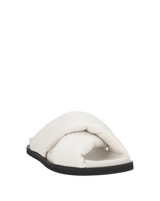Herno White Sandals