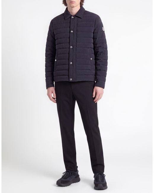 Brunello Cucinelli Blue Puffer Polyamide, Elastane, Nylon for men
