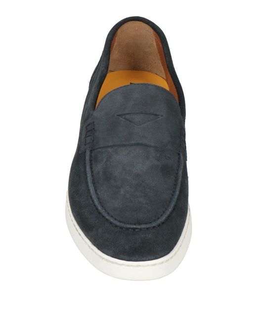 Doucal's Blue Loafers for men