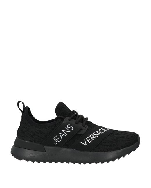 Versace Jeans Black Trainers