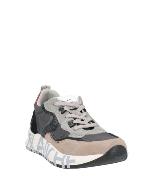 Voile Blanche White Sneakers Leather, Nylon for men