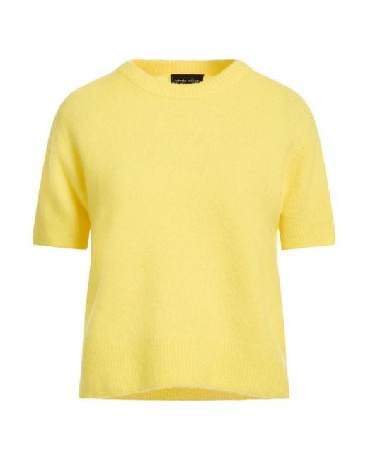 Pullover Roberto Collina de color Yellow