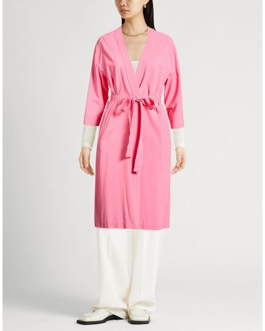 Manteau Long Et Trench Jucca en coloris Pink