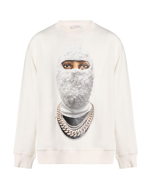 Ih Nom Uh Nit White Sweatshirt Cotton for men