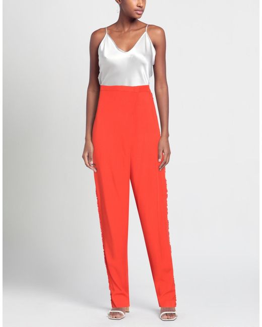 Manila Grace Red Pants