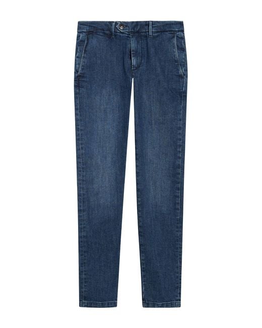 0/zero Construction Blue Jeans Cotton, Elastane for men