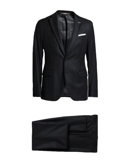Paoloni Black Suit for men