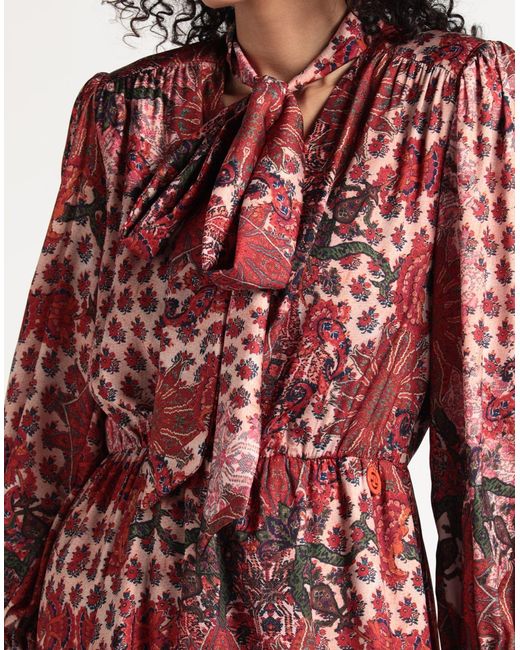 Robe courte Gaelle Paris en coloris Red
