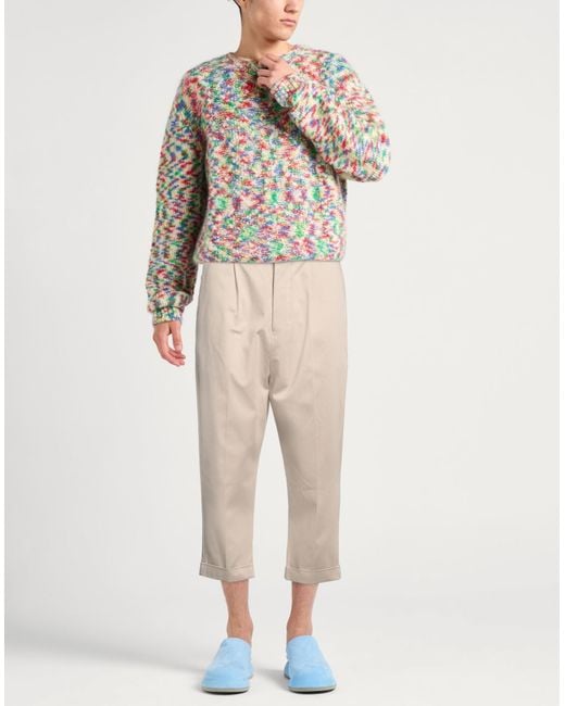 Pantalone di AMI in Natural da Uomo