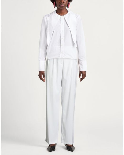 Patrizia Pepe White Trouser