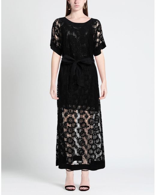 Boutique Moschino Black Maxi Dress