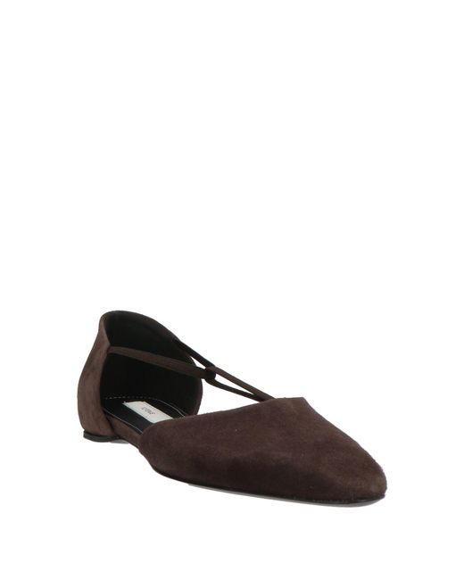 Totême  Multicolor Ballet Flats Leather
