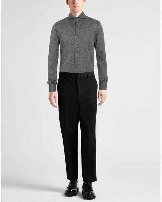 Canali Hemd in Gray für Herren