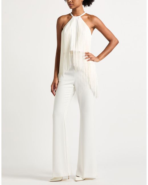 Relish White Top Polyester, Elastane