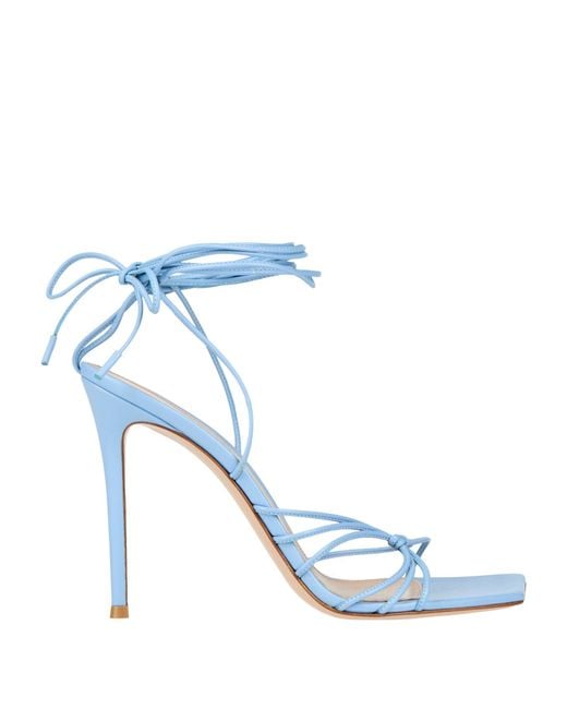 Gianvito Rossi Blue Sandals