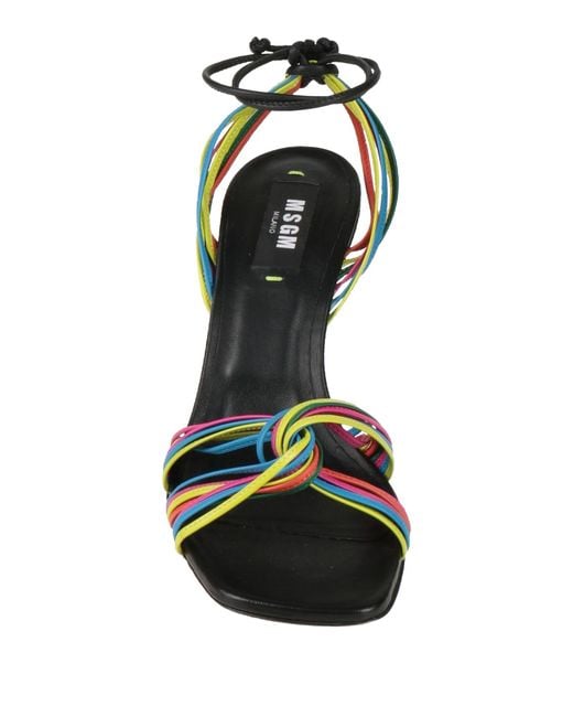 MSGM White Sandals