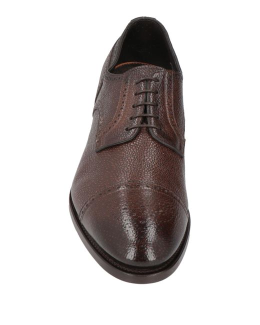 Zapatos de cordones Santoni de hombre de color Brown