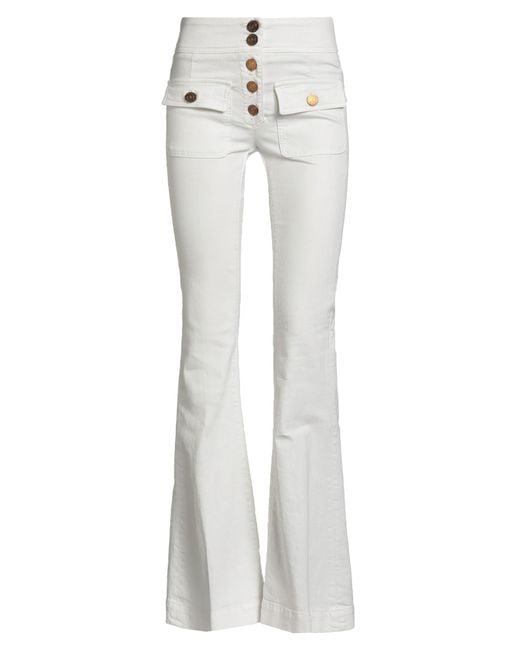 Seafarer White Jeans Cotton, Elastane