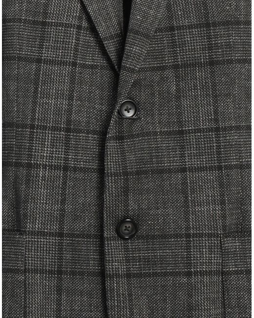 Circolo 1901 Black Blazer Cotton, Elastane for men