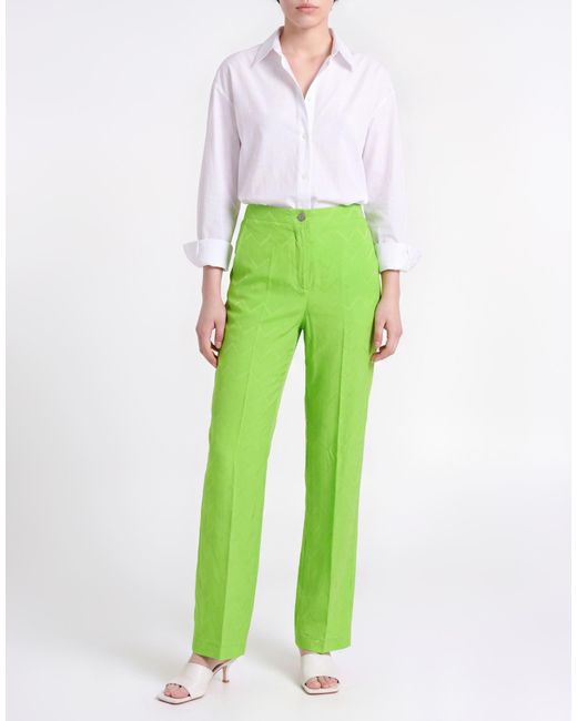SEVENTY VENEZIA Green Trouser