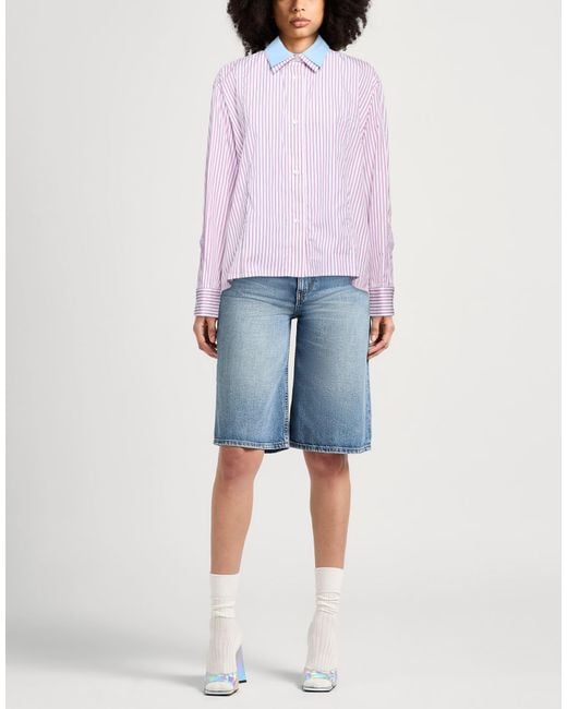 DES_PHEMMES Pink Shirt Cotton