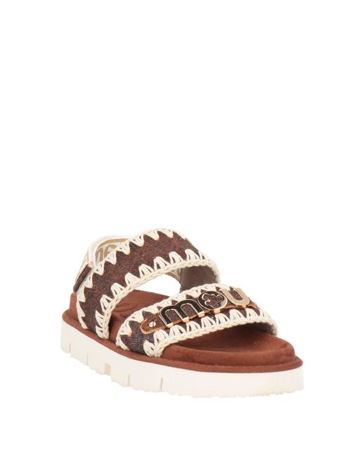 Mou Brown Sandals