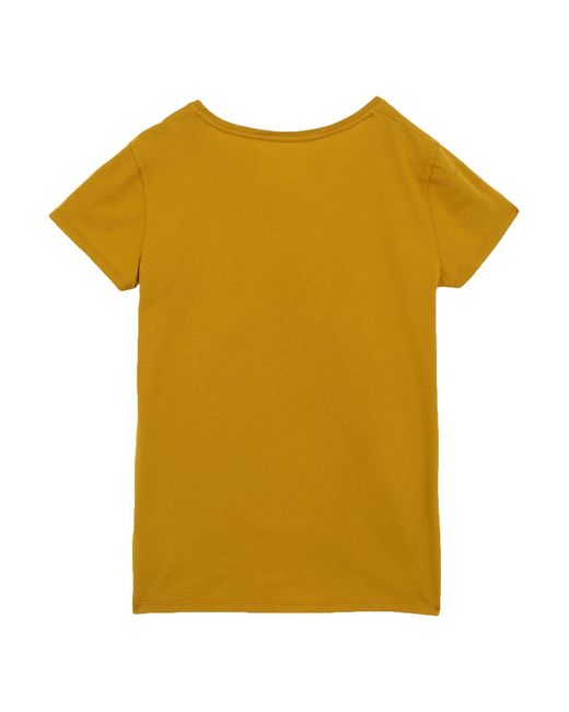 Majestic Filatures Yellow T-shirt for men