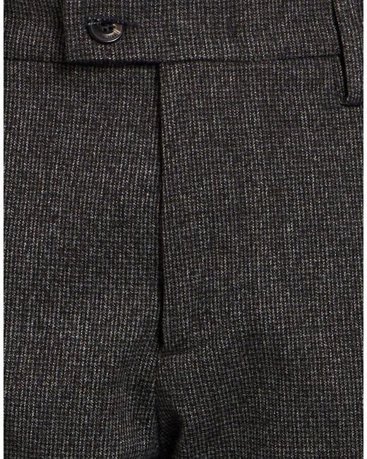 RE_HASH Black Pants Polyester, Viscose, Elastane for men