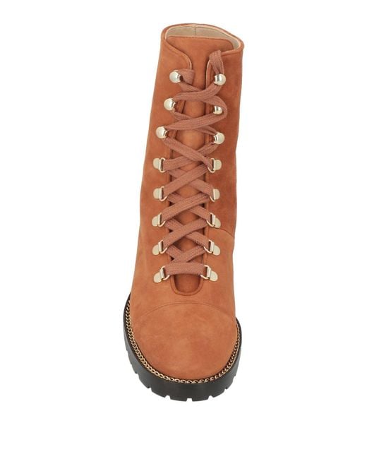 Stuart Weitzman Brown Ankle Boots