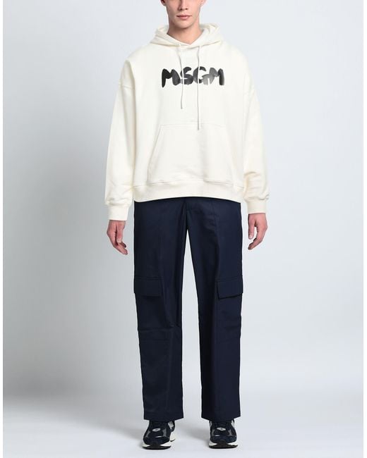 MSGM White Sweatshirt for men