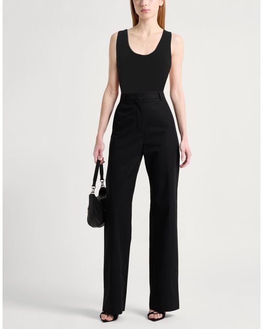 Max Mara Black Top Acetate, Silk, Polyamide