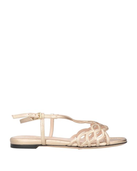Evaluna Natural Sandals Leather