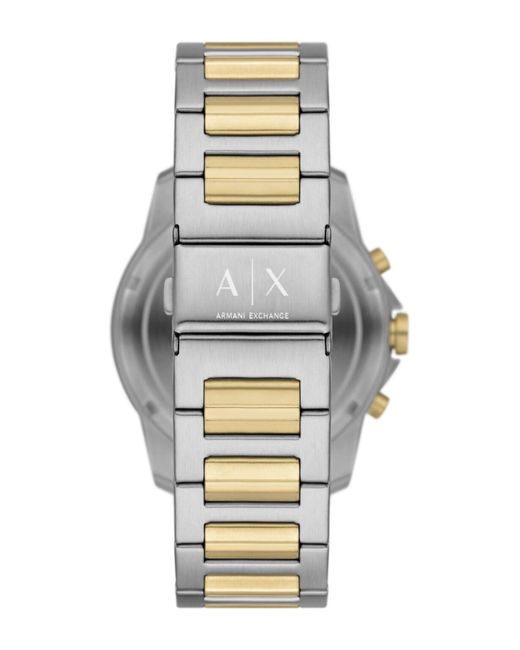 Reloj de pulsera Armani Exchange de hombre de color Metallic