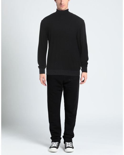 Berna Black Turtleneck for men