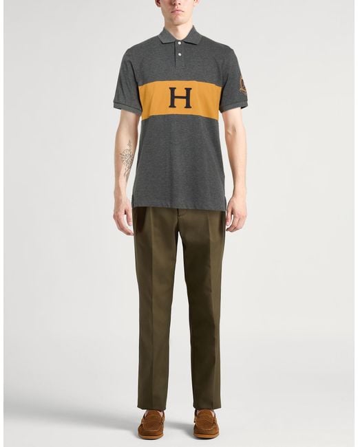 Polo di Hackett in Gray da Uomo
