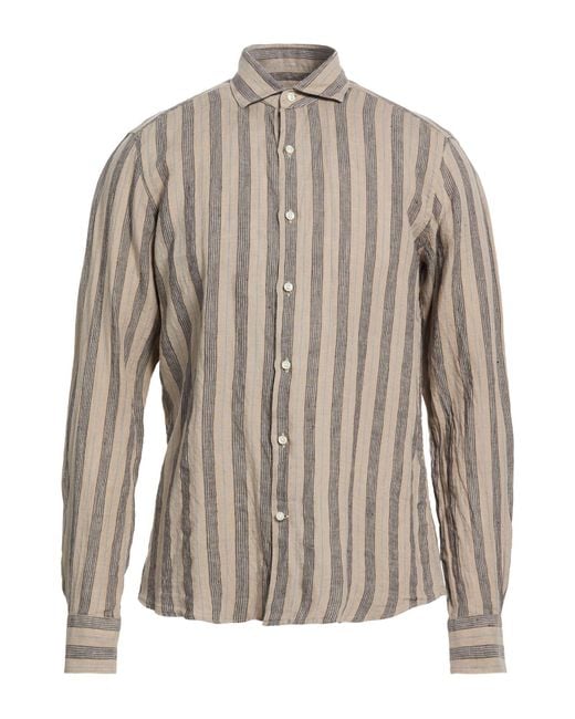 Savile Row Brown Shirt for men