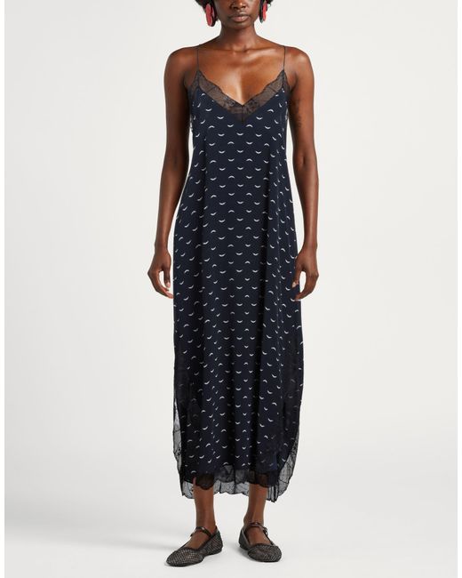 Zadig & Voltaire Blue Maxi Dress
