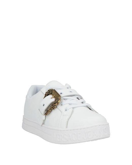 Versace Jeans Couture White Trainers
