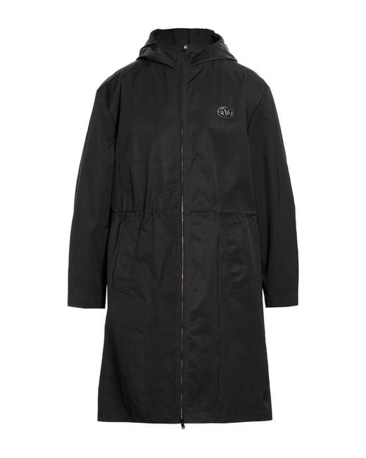 Valentino Garavani Black Overcoats & Trench Coats for men