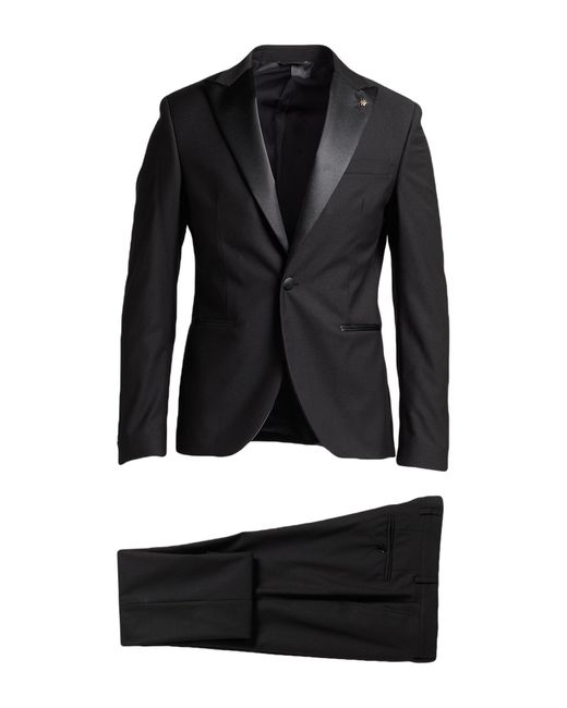 Traje Manuel Ritz de hombre de color Black