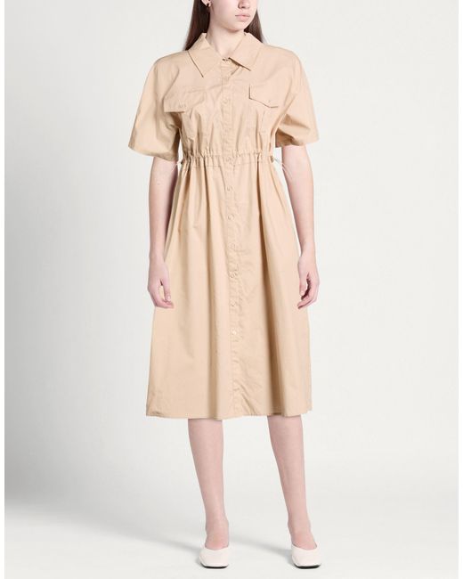 No Secrets Natural Midi Dresses