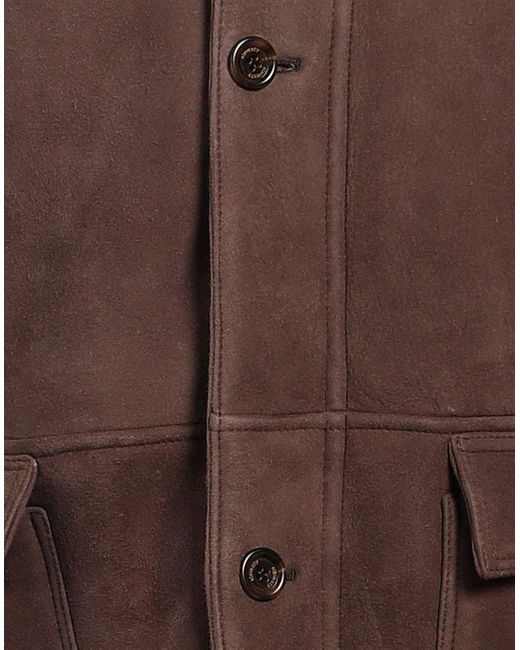 Eleventy Shearling- & Kunstfell in Brown für Herren