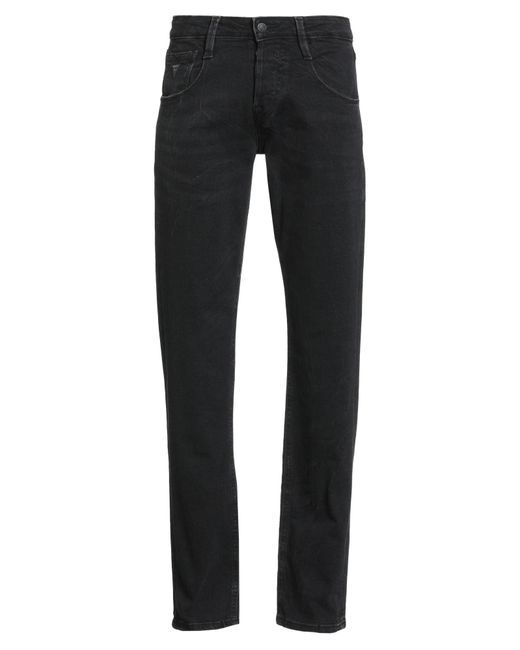 Guess Black Jeans Cotton, Elastane for men